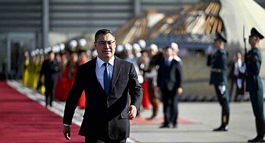 Kazakistan Cumhurbaşkanı Tokayev Kırgızistan'da