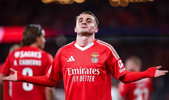 Kerem Aktürkoğlu, Benfica'ya veda etti