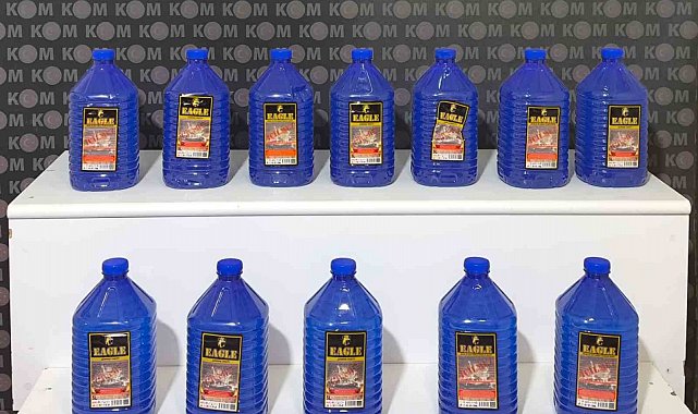 Kırıkkale'de kaçak alkol operasyonu: 60 litre etil alkol ele geçirildi