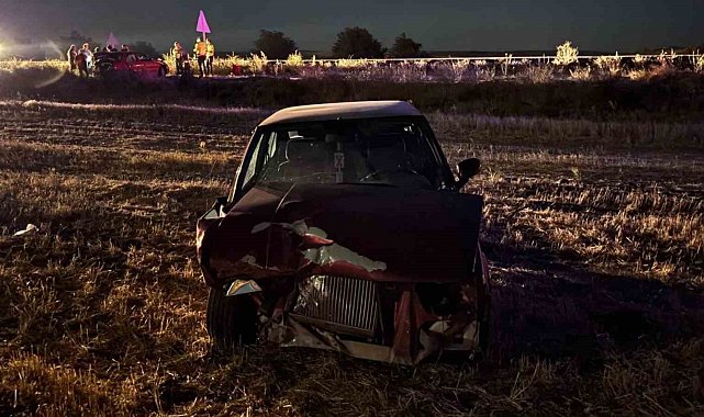 Kırıkkale'de kaza yapan iki otomobil hurdaya döndü: 4 yaralı