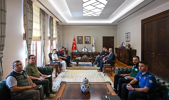 Kırklareli'nde anız ve orman yangınlarına karşı alınan önlemler değerlendirildi