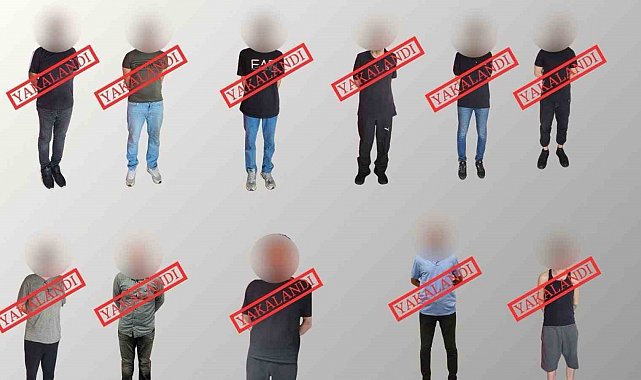 Kırmızı bültenle aranan 6, ulusal seviyede aranan 5 suçlu Türkiye'ye getirildi