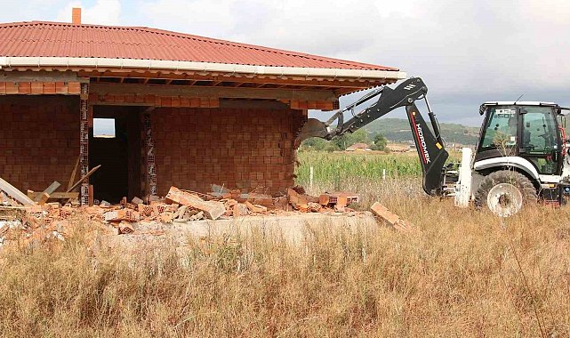 Kırsalda kaçak yapıya geçit verilmiyor