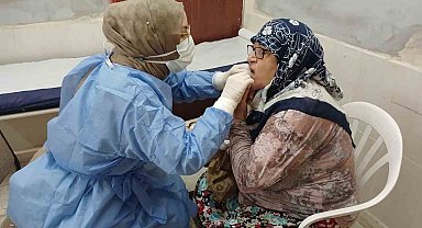 Kocagür'de diş taraması yapıldı