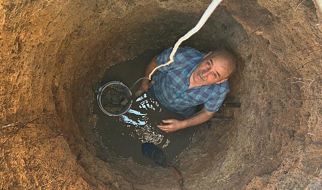 Konyalı çiftçi: 80 yıllık kuyumuzda ilk kez su bitti