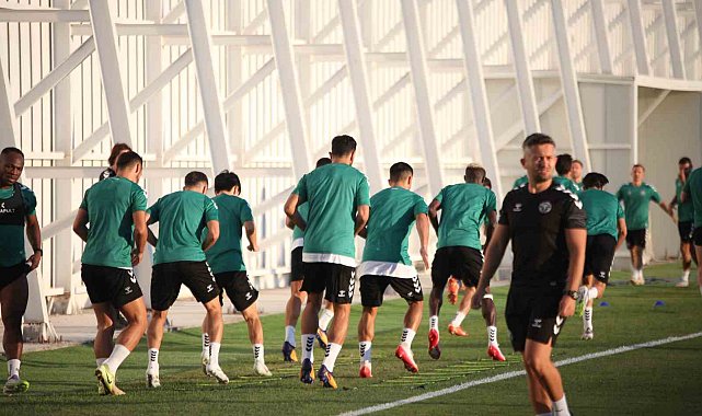 Konyaspor, Göztepe maçının hazırlıklarına devam ediyor