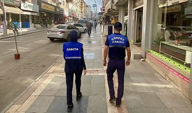 Körfez'de kaldırım işgallerine geçit yok