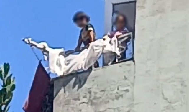 Küçük çocuklar yürekleri ağza getirdi