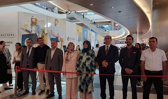 Kurs Merkezleri yıl sonu sergisi MalatyaPark AVM'de açıldı