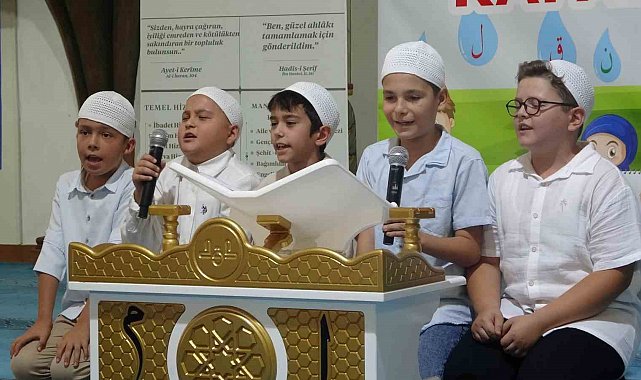 Kütahya'da 'Yaz Kur'an Kursları Kapanış Programı' yapıldı