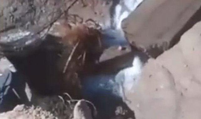 Malatya'da altyapı çalışması sırasında yol çöktü