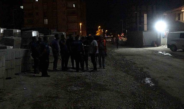 Malatya'da şantiye işçileri arasında taşlı sopalı kavga: 4 yaralı