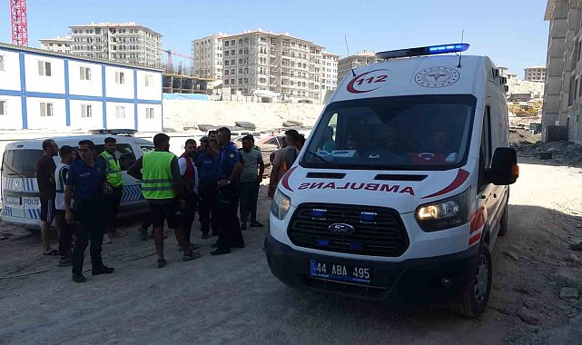 Malatya'da şantiye işçileri arasında taşlı sopalı kavga: 5 yaralı