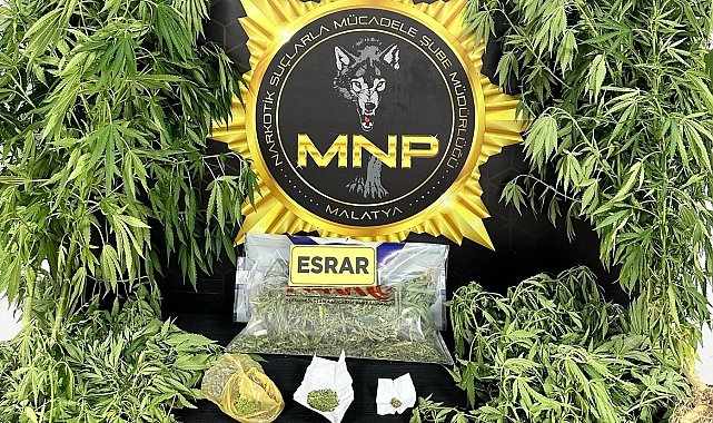 Malatya'da uyuşturucu operasyonu