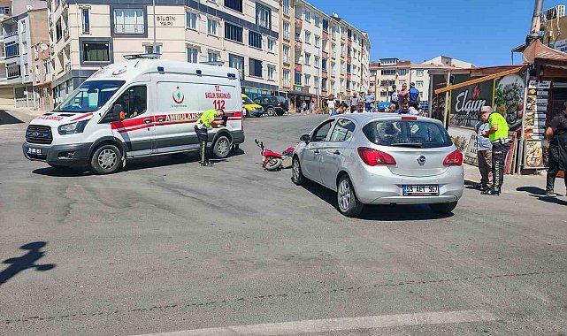Malkara'da trafik kazası: 1 yaralı