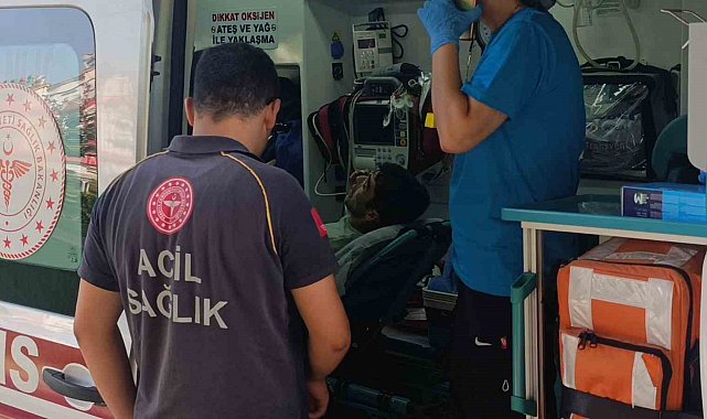 Manavgat'ta motosiklet kazası: 1 yaralı