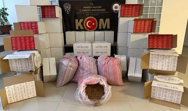 Manisa'da kaçakçılık operasyonlarında 37 şüpheli yakalandı
