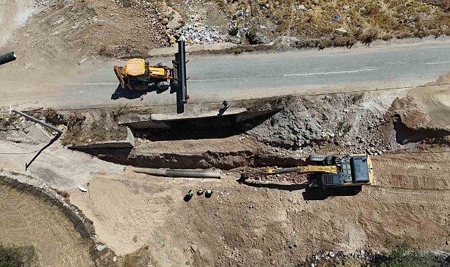 Mardin İçme Suyu Projesinde çalışmalar sürüyor