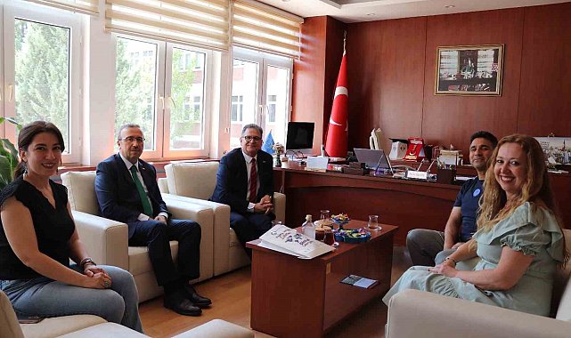 MEB Özel Eğitim ve Rehberlik Hizmetleri Genel Müdürlüğünden Eğitim Fakültesine iş birliği ziyareti