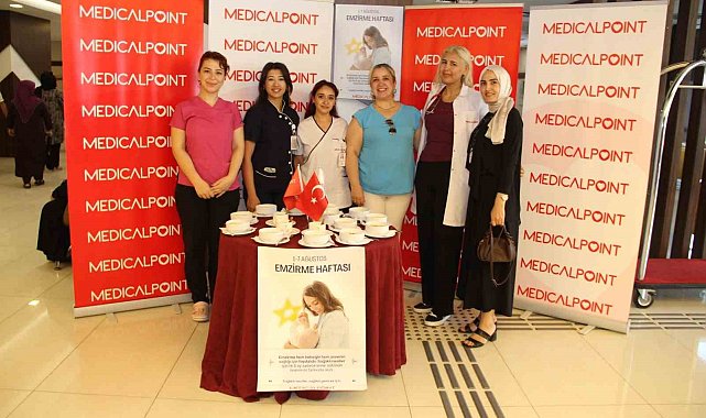 Medical Point Gaziantep Hastanesi'nde anne sütünün önemine dikkat çekildi