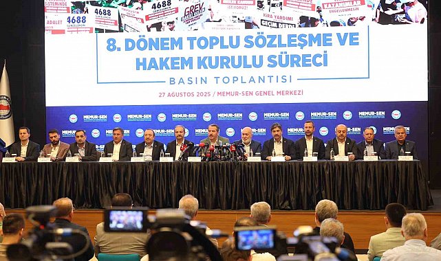 Memur-Sen Genel Başkanı Yalçın: "Toplu sözleşme süreci bitmiş olsa bile mücadelemiz bitmeyecek"
