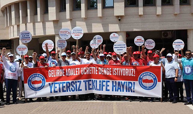 Memur-Sen'den hükümetin zam teklifine protesto