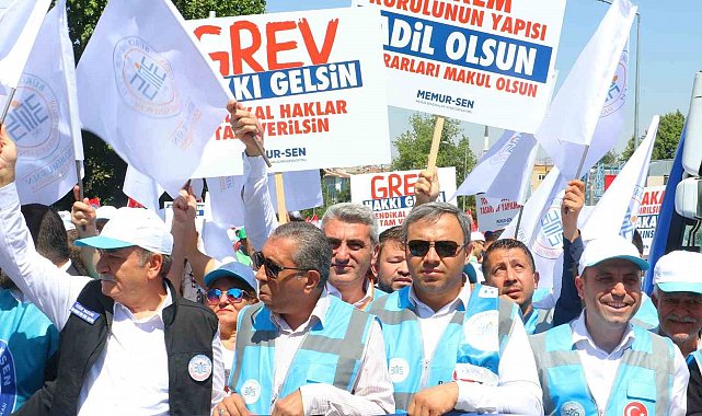 Memur-Sen'den toplu sözleşme eylemi