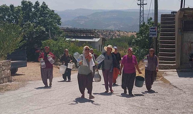 Mersin Mut'un kırsal mahalleleri su sorununa çözüm istedi