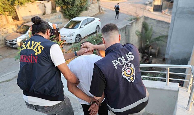 Mersin'de eş zamanlı operasyon: 21'i hükümlü 56 şahıs yakalandı