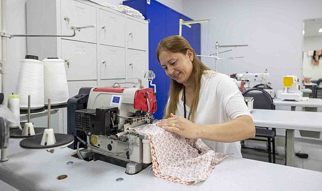 Mersin'de kadınlar MERCEK sayesinde meslek sahibi oluyor