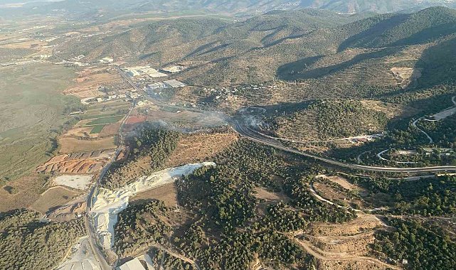 Milas'taki yangın kontrol altına alındı