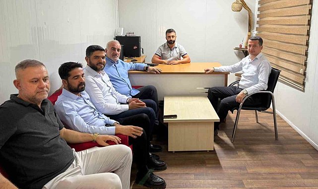 Milletvekili Hüseyin Özhan'dan İHA Adıyaman Bürosuna ziyaret