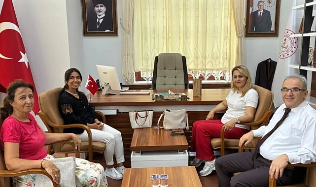 Milli Eğitim Müdürü Esmen'e hayırlı olsun ziyareti