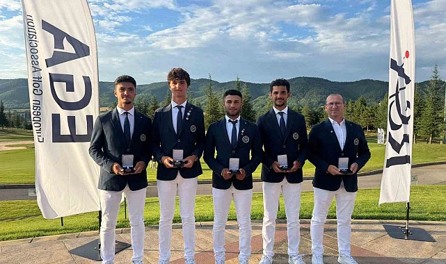 Milli golfçüler, European Men's and Ladies' Team Shield Championship 2025'te dereceye girdi