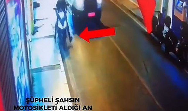 Motosiklet hırsızları kameradan tespit edildi