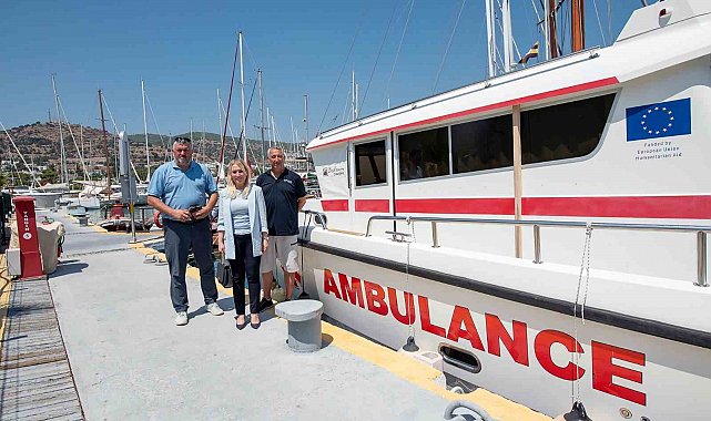 Muğla'nın kadın İl Sağlık Müdürü eksikleri yerinde tespit ediyor