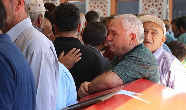 Muhtarlık binasında vefat eden muhtar toprağa verildi