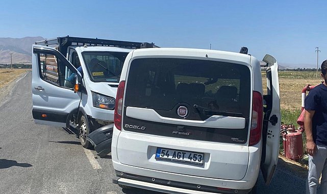 Muş'ta trafik kazası: 1 yaralı