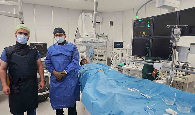 Niğde'de ilk defa anjiyo ile kalp deliği operasyonu yapıldı