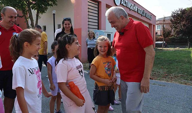 Nilüfer'de çocuklara spor sevgisi aşılanıyor