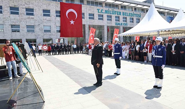Nilüfer'de Zafer Bayramı'nın 103'üncü yılı kutlandı