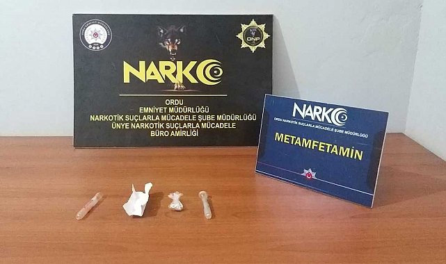 Ordu'da uyuşturucu operasyonlarında 1 tutuklama