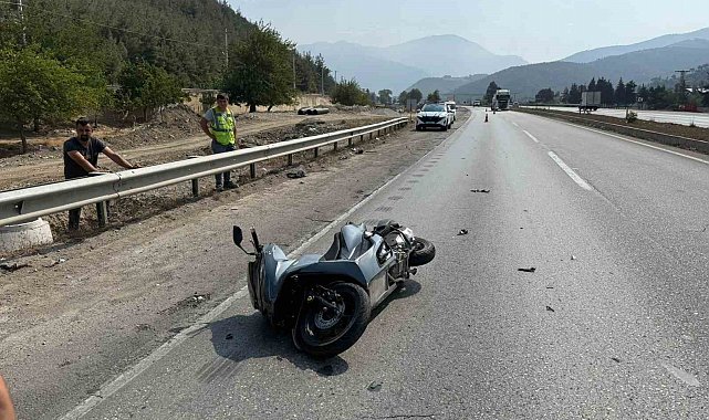 Osmaniye'de iki motosiklet çarpıştı: 2 yaralı