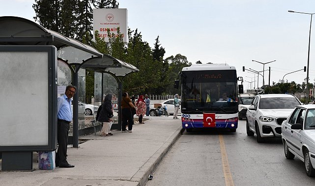 Osmaniye'de yeni halk otobüsleri hizmete alındı