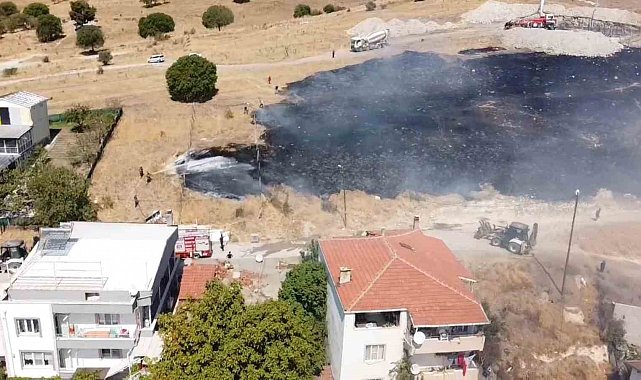 Otluk alanda çıkan yangın söndürüldü