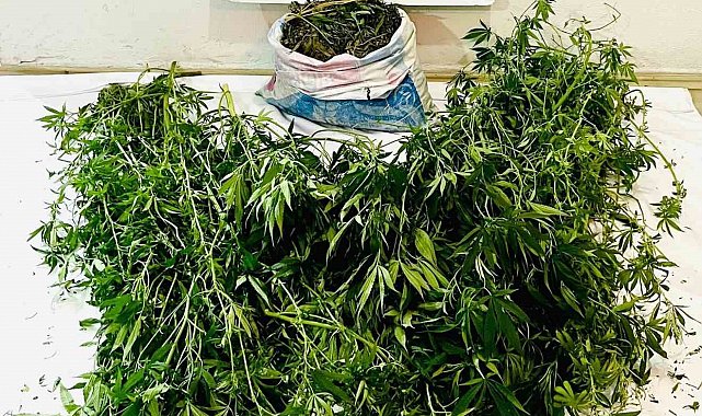 Polis ekiplerinden Gönen'de uyuşturucu operasyonu