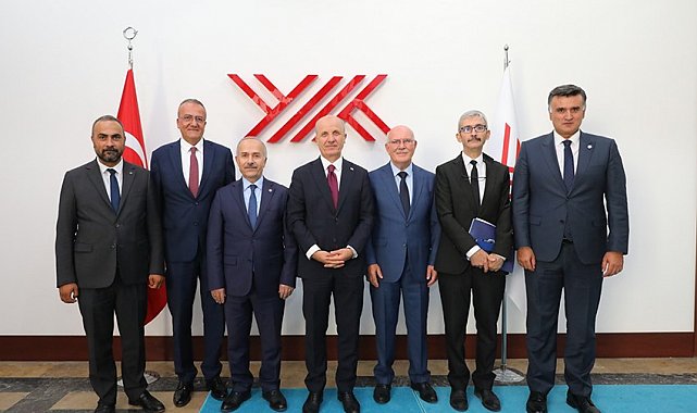 Rektör Prof. Dr. Savaş, YÖK Başkanı Özvar'ı ziyaret etti