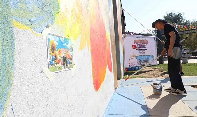 Renklerin izinde duvar resimleri festivali başladı