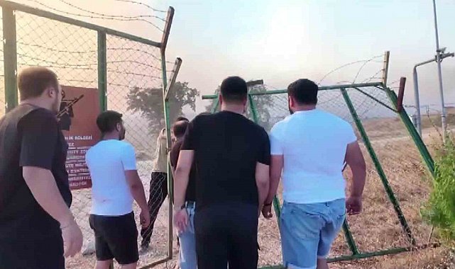 Sakarya'da ağaçlık alanda çıkan yangın askeriyenin mühimmat alanına sıçradı