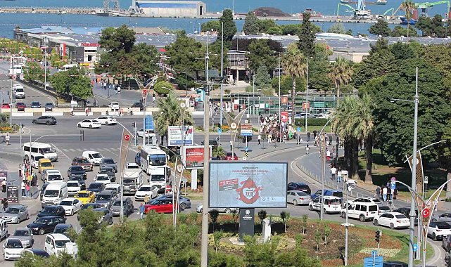 Samsun'da trafiğe kayıtlı araç sayısı 519 bini geçti